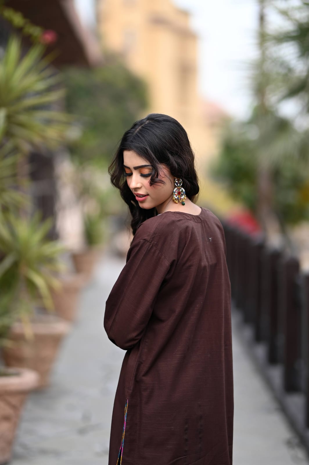 Soft Khaddar Handmade Embroidered 2-Piece Suit