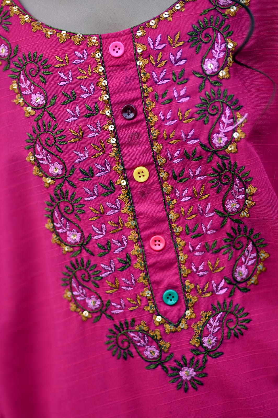 Soft Khaddar Handmade Embroidered 2-Piece Suit